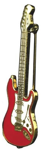 Harmony Jewelry Pin | Guitarra Eléctrica Fender Stratocast.