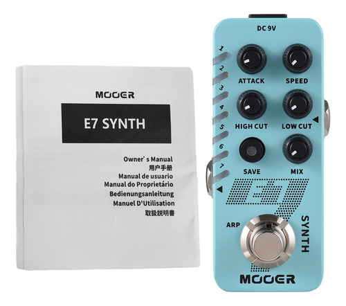 Pedal De Efectos, Interfaz De Modos Dc. Guitarra Con Efecto