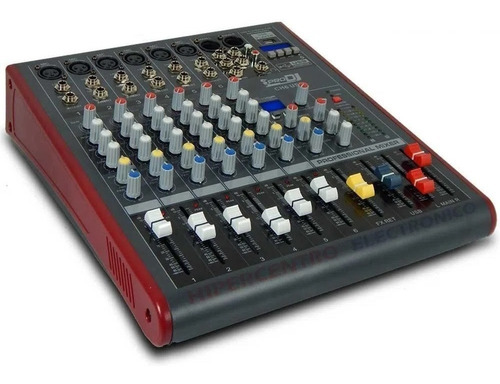 Mixer Pro Dj Ch6 Usb Consola 6 Canales / Mezclador Análogo