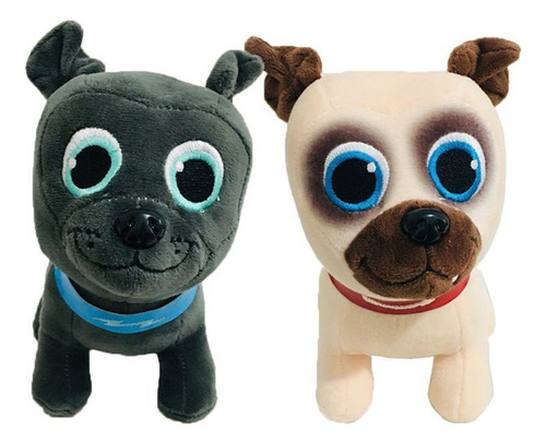 Ghb 2pcs Puppy Dog Pals Bingo Rolly Peluche Muñeca Niños