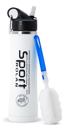 Botella Termo Deportivo Erece Ó Rolan Sport 750 Ml Acero In