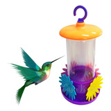 2 Bebederos Colibri Picaflor 4 Flores C/techo Anti Hormigas