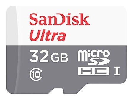 Memoria Sandisk 32gb Micro Sdhc Ultra 100mb Clase 10