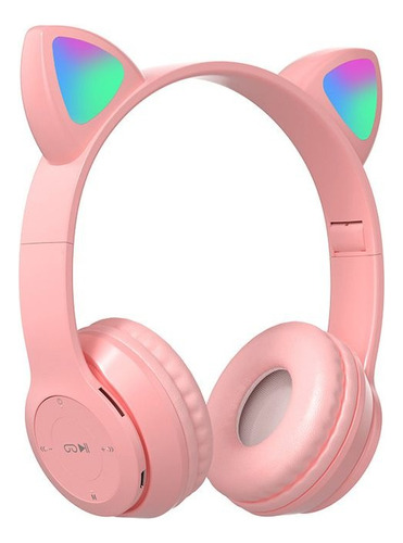 Auricular Inalámbrico Bt Suono Orejita De Gato Cat Ear P47