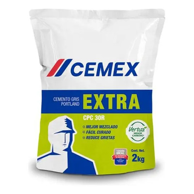 Cemento Gris Extra Portland 2kg Cemex | MercadoLibre