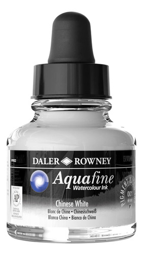 Daler-rowney Aquafine - Tinta De Acuarela Blanca China, 1.0 