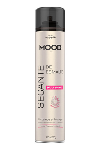 Spray Secante De Esmalte Para Unhas Mood Care Myhealth 400ml