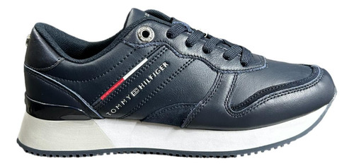 Tenis Tommy Hilfiger Mod. Annie 17c Azul Marino