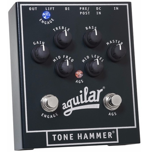 Pedal Aguilar Tone Hammer Di Caja Directa Preamplificador