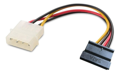 Cable Sata Corriente Molex 4 Pin A Sata Disco Duro Hdd 2und