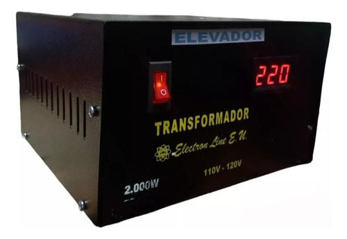 Transformador Elevador De 2000w Entrada 110v Salida 220v