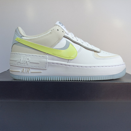 Tenis Nike Af1 Shadow Plataforma Blancos Originales / #5.5mx