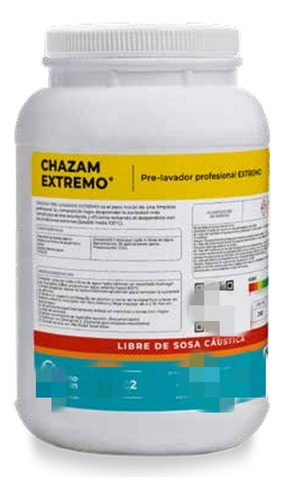 Chazam Extremo - Prelavador Alta Potencia 3 Kilos