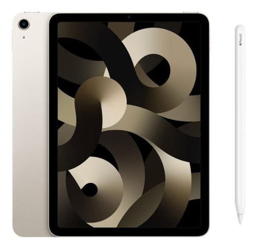 Kit Apple iPad Air 5th 10.9wi-fi 64gb/ M1 Estelar + Pencil 2