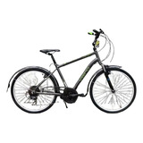 Bicicleta Vairo Islander Rodado 26 Paseo Urbana 21 V  Gris M