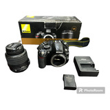 Camara Nikon D3100 Lente 18:55mm Cargador Y Pila, Estuche