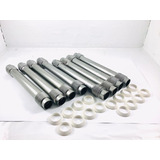 Kit Tubo Flautas Punterías C/gomas Vw Sedán Vocho Combi 1600