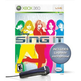 Juego Sing It Y Micrófono Para Xbox 360 Disney Physical Media