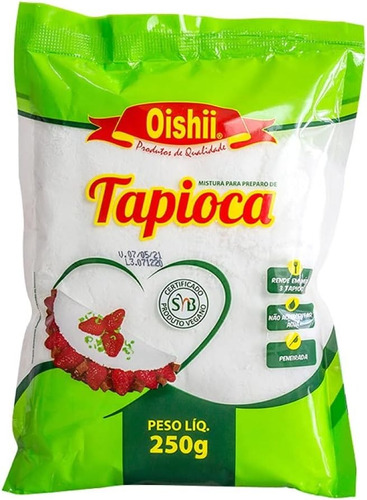 Oishii Goma Para Tapioca Pronta 250g  Vegano