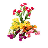 Ramo De Flores Combinadas Artificiales 35cm