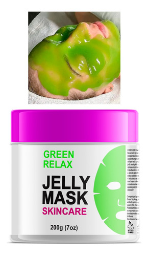 Jelly Mask Máscara Calmante  Firmeza Elasticidade Anti Idade