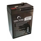 Bateria Safetyenergy Gel Plomo 6v 4ah Recargable