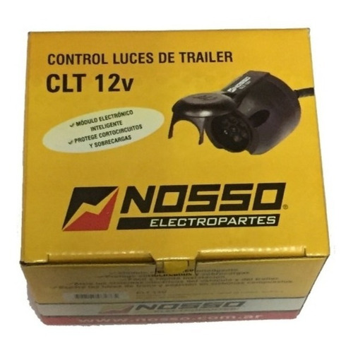 Control Luces De Trailer Marca Nosso Con Ficha Macho