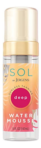 Autobronceantes Sol By Jergens Deep Water Self Tanner Mousse