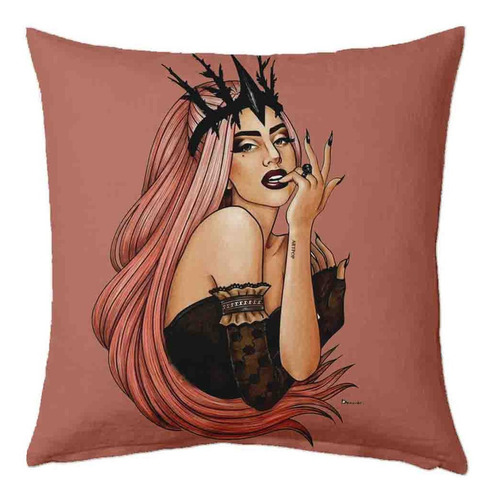 Lady Gaga Cojin 40x40cm Almohada The Fame Monster