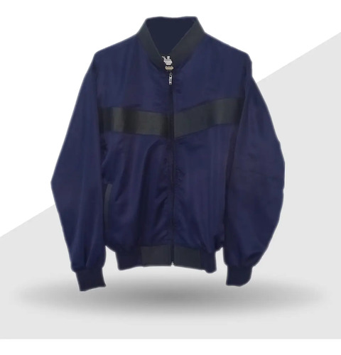 Chamarra Emporio Italia Collezioni Seda Azul