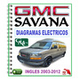 Diagramas .elctricos Gmc Chevrolet Savana 2003-2012 Expres GMC Savana