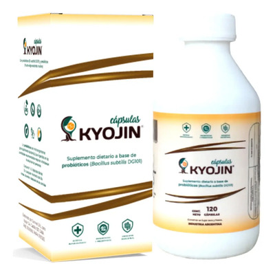 Probióticos Kyojin Cápsulas Bacillus Subtilis DG101 120 Unidades | Envío gratis