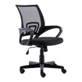 Silla De Escritorio The Electric Home Oficina Gerencial Ejecutivo Silla Escritorio Premium Myx-803 Ergonómica  Negra Con Tapizado De Cuero Sintético Y Mesh