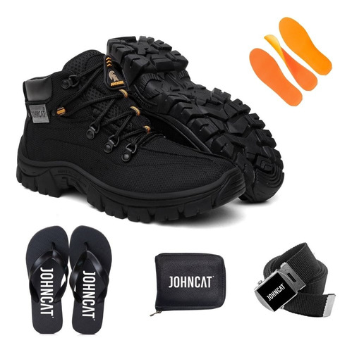 Kit Bota Masculina Adventure Trekking Palmilha Gel Jdk343