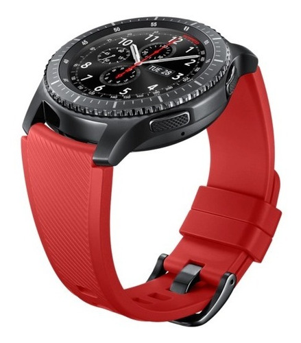 Correa Samsung Gear S3 Frontier Silicone Rojo