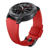 Correa Samsung Gear S3 Frontier Silicone Rojo