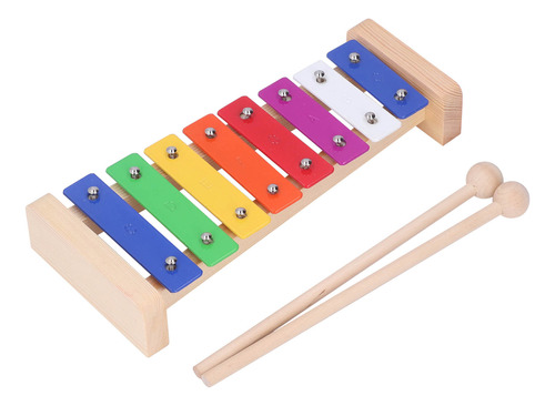 Xilófono Profesional Glockenspiel Para Niños De 8 Tonos