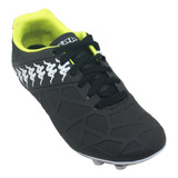 Botin Kappa Victory Fijo Negro/amarillo Hombre Deporfan 