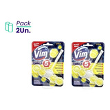 Pack X2u Limpiador De Inodoros Aromatizando Vim Poder X 5