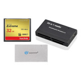 Tarjeta De Memoria Compactflash Sandisk Extreme 32gb