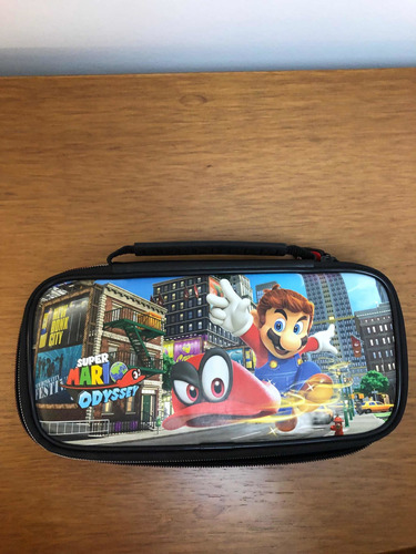 Case Original Nintendo Switch Super Mario Odyssey