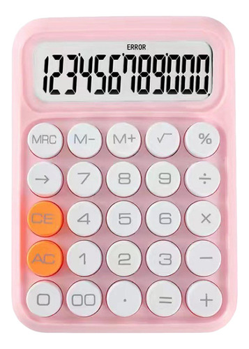 Calculadora De Mesa De 12 Dígitos, Fofa, Multifuncional E Le