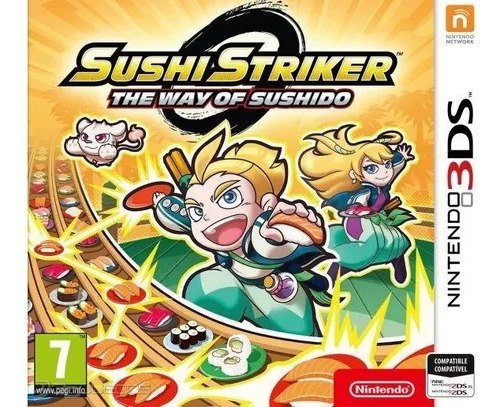 Juego Para Nintendo 3ds Sushi Striker The Way Of Sushido Nue