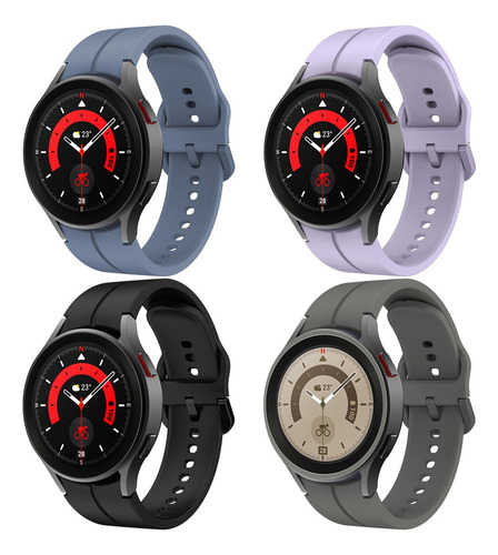 20 Mm Correas Para Samsung Galaxy Watch 5 Pro 4 / 4 Pack