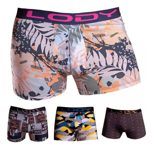 Boxer Lody Men Pack X 6 Surtidos Lenceria Tutim 