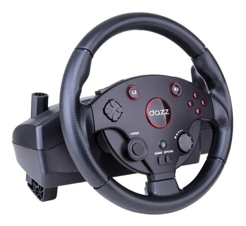 Volante Dazz Dual Shock Ps4/3/pc/xbox One/360 Force Driving