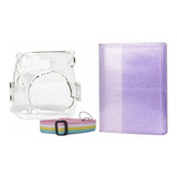 Bolsa Transparente Acrilico Para Câmera Instax Mini 9 Ou 8