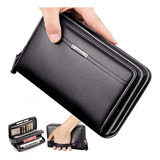 Black Sales Friday Deals Cartera De Mano Larga De Cuero P...