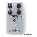 Pedal Mxr Bass Overdrive M-89