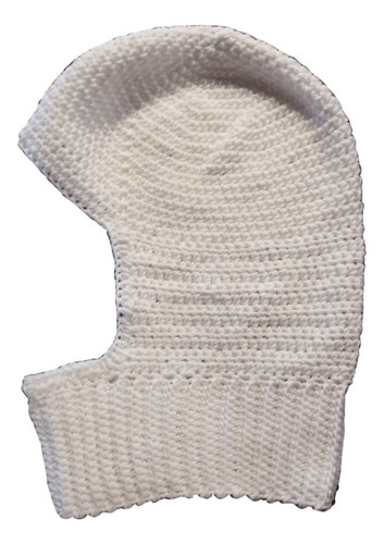 Balaclava Pasamontañas Con Cara Descubierta Tejida A Crochet